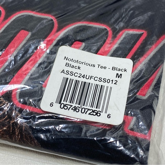 New - Anti Social Social Club - McGregor Notorious Ufc Tee shirt - Black - MED - Picture 6 of 6